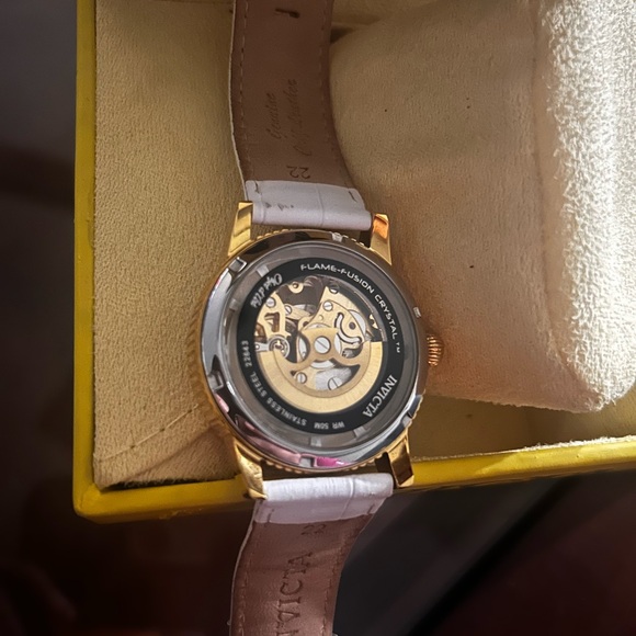 Invicta Gold and White Watch - Picture 6 of 8